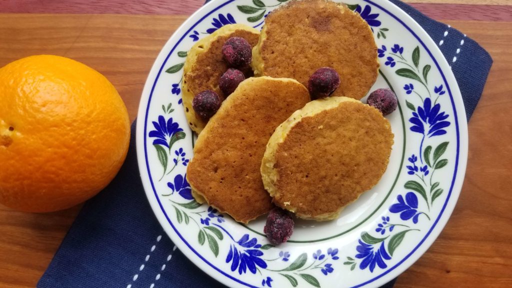 Delicious Oats Almond Orange Pikelets  - Twice Two
