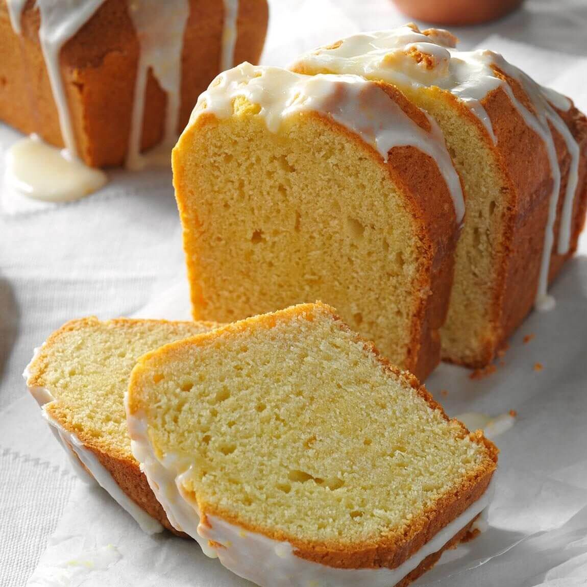 Gluten Free Sourdough Discard Lemon Cake - Twice Two